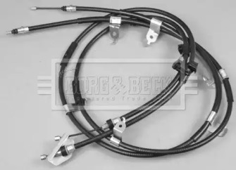 BORG & BECK bkb3772 -  Трос, стояночная тормозная система